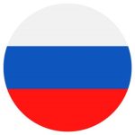 Russia - Round Flag Vector Flat Icon